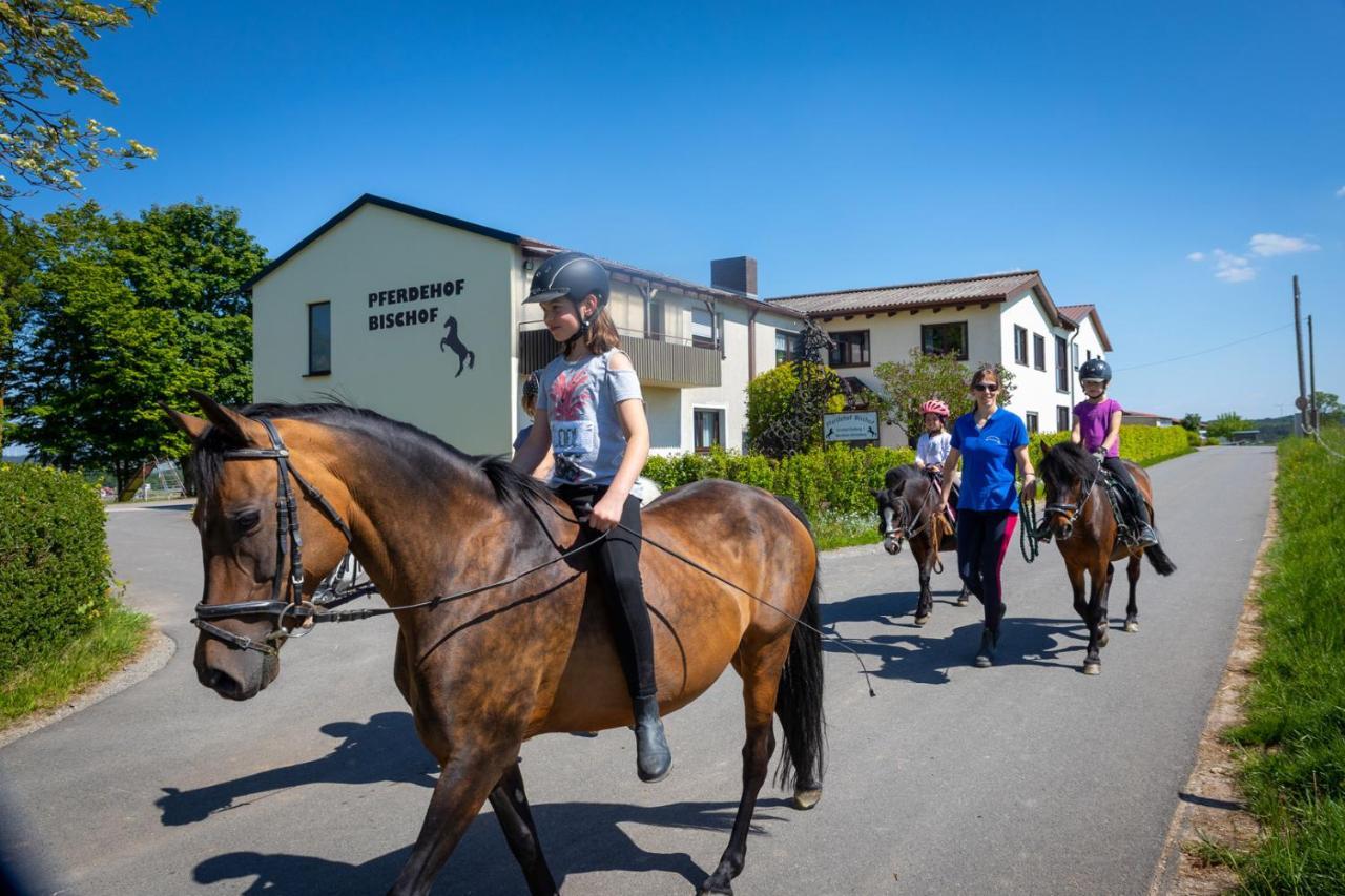 Pferdehof Bischof Appartement Wertheim Buitenkant foto